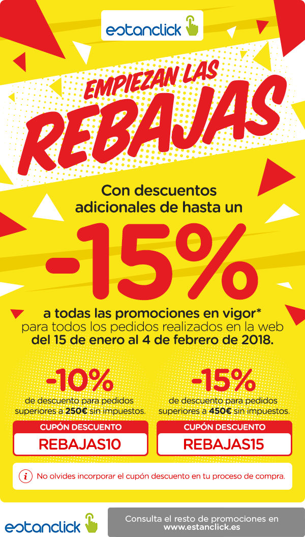 Segundas Rebajas en Estanclick