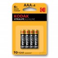 PILA KODAK ALCALINA XTRALIFE LR03 (BLISTER DE 4 PILAS)