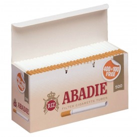 TUBOS ABADIE 500, CAJA DE 500 TUBOS