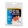 FILTROS OCB REGULAR 7,5mm + LIBRITO OCB ORANGE, BOLSA DE 100 FILTROS + LIBRITO