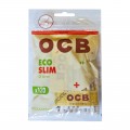 FILTROS OCB ORGANIC SLIM 6mm + LIBRITO OCB ORGANIC Nº 1, BOLSA DE 120 FILTROS + LIBRITO