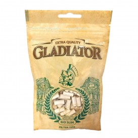 FILTROS GLADIATOR BIO SLIM 6mm, BOLSA DE 200 FILTROS