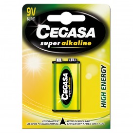 PILA CEGASA SUPERALCALINA 6LR61 (BLISTER 1 PILA)