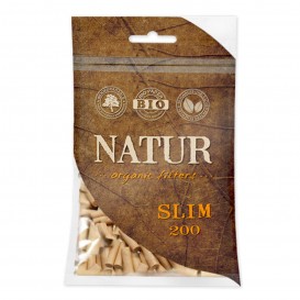 FILTROS NATUR ORGÁNICOS SLIM 6mm, BOLSA DE 200 FILTROS