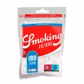 FILTROS SMOKING CLASSIC SLIM 6mm, BOLSA DE 180 FILTROS