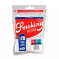 FILTROS SMOKING CLASSIC SLIM LONG FILTERS 6mm, BOLSA DE 120 FILTROS