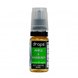 SALES DE NICOTINA DROPS APPLE & RASPBERRY 10ML. 10MG. NICOTINA