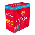 TUBOS ENERGY 550U, CAJA DE 550 TUBOS