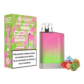 POD DESECHABLE BALMY GO! CRYSTAL FRESA-KIWI 20MG. NICOTINA