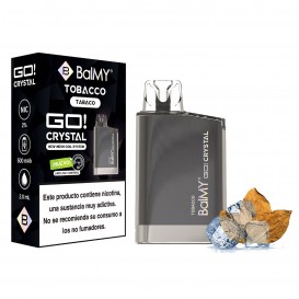 POD DESECHABLE BALMY GO! CRYSTAL TABACO 20MG. NICOTINA