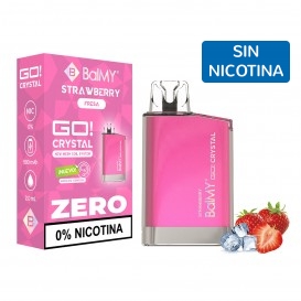 POD DESECHABLE BALMY GO! CRYSTAL FRESA 0MG. NICOTINA