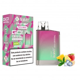 POD DESECHABLE BALMY GO! CRYSTAL FRUTA-MENTA 20MG. NICOTINA