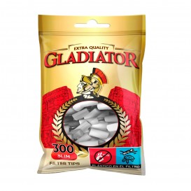 FILTROS GLADIATOR SLIM 6mm, BOLSA DE 300 FILTROS