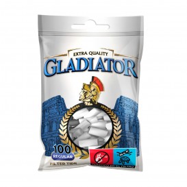 FILTROS GLADIATOR REGULAR 8mm, BOLSA DE 100 FILTROS