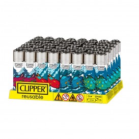 ENCENDEDOR CLIPPER DECORADO SPACESHIPS