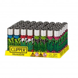 ENCENDEDOR CLIPPER DECORADO URBAN WEED 2