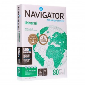 PAPEL DIN A4 80 GR. NAVIGATOR, PAQUETE DE 500 HOJAS