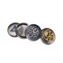 GRINDER METAL CHAMP HIGH BLING SKULL 4 PIEZAS 50 MM.