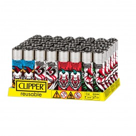 ENCENDEDOR CLIPPER DECORADO LOVELY CLOWNS