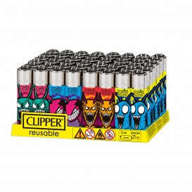 ENCENDEDOR CLIPPER DECORADO MONSTERS 4