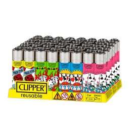 ENCENDEDOR CLIPPER DECORADO POKER GAMES 1