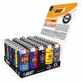 ENCENDEDOR BIC J25 MINI DECORADO FCB SERIE B