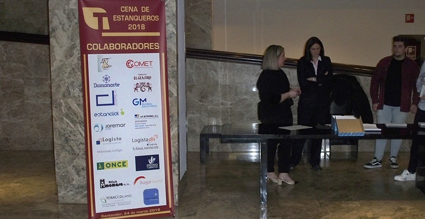 Estanclick otro año más presente en la Cena de Hermandad de Estanqueros de Cantabria